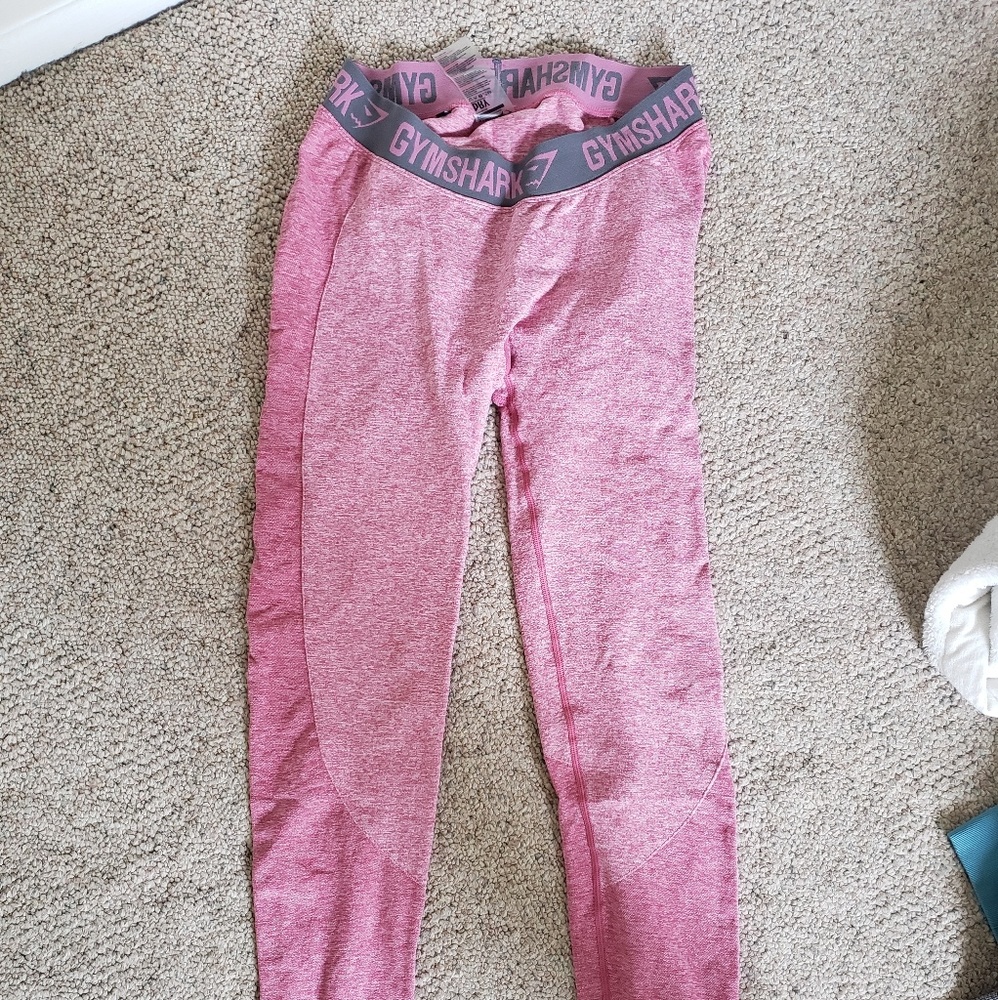 Gymshark OG flex pink and grey FULL LENGTH